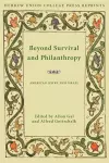 Beyond Survival and Philanthropy cover