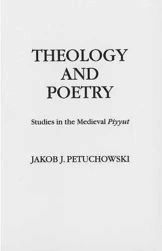 Theology and Poetry cover