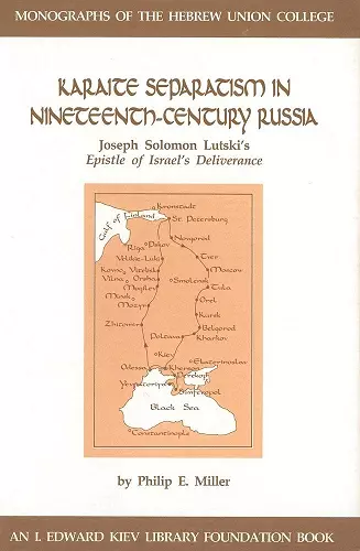 Karaite Separatism in Nineteenth-Century Russia cover