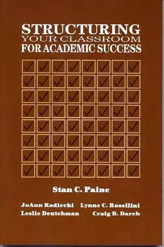 Structuring Your Classroom for Academic Success cover