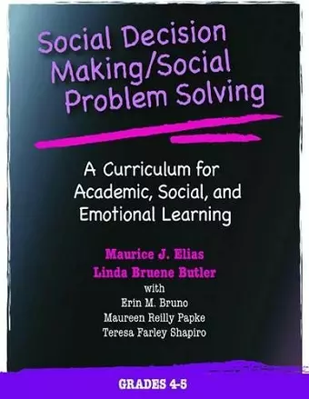 Social Decision Making/Social Problem Solving (SDM/SPS), Grades 4-5 cover