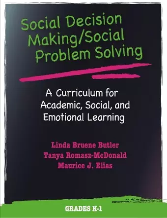 Social Decision Making/Social Problem Solving (SDM/SPS), Grades K-1 cover