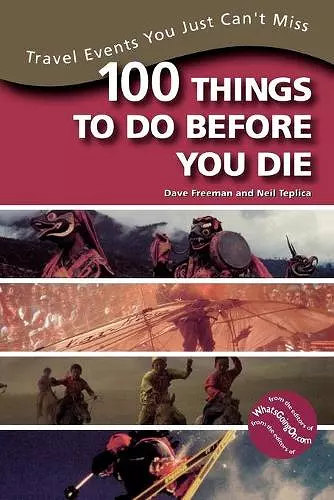 100 Things to Do Before You Die cover