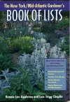 New York/Mid-Atlantic Gardener's Book of Lists cover