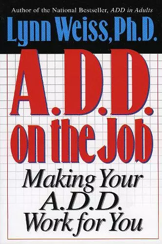 A.D.D. on the Job cover