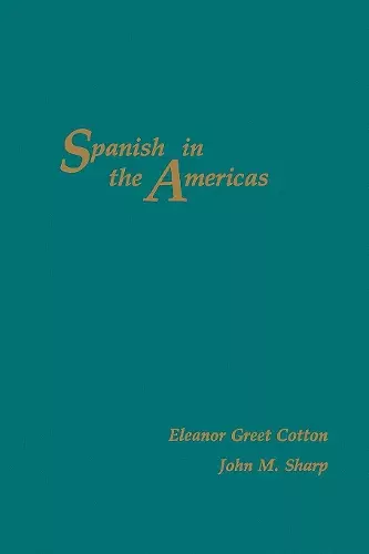 Spanish In the Americas cover