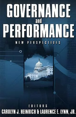 Governance and Performance cover