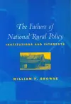 The Failure of National Rural Policy cover