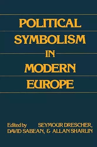 Political Symbolism in Modern Europe cover