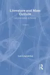 Literature and Mass Culture cover