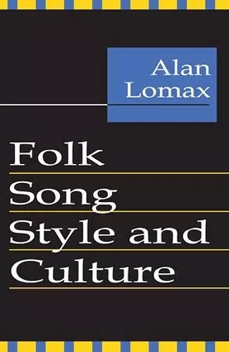 Folk Song Style and Culture cover