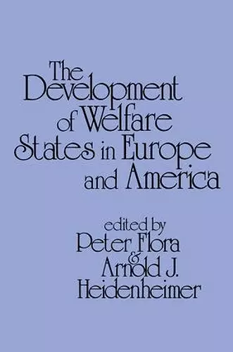 Development of Welfare States in Europe and America cover