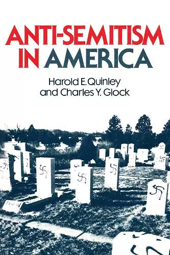 Anti-Semitism in America cover