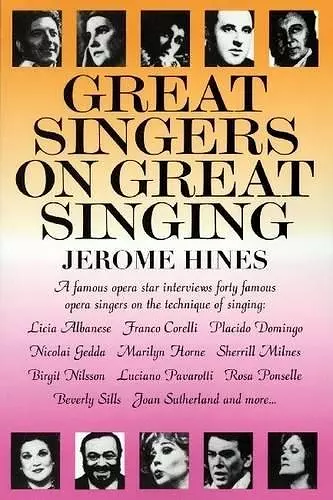 Great Singers on Great Singing cover