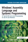 Windows Assembly Language and Systems Programming cover