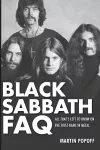 Black Sabbath FAQ cover