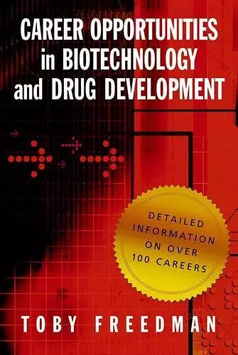 Career Opportunities in Biotechnology and Drug Development cover