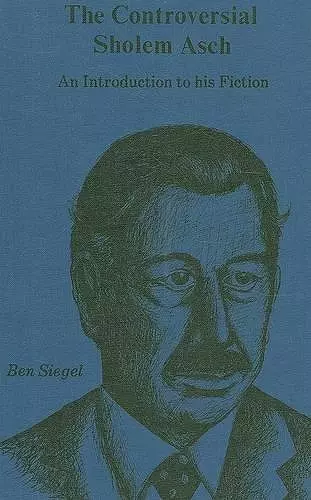 The Controversial Sholem Asch cover