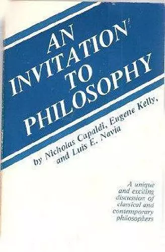 An Invitation to Philosophy cover