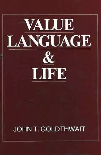 Value, Language and Life cover