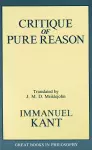The Critique of Pure Reason cover