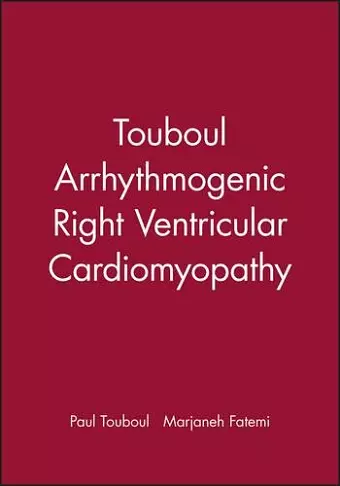 Touboul Arrhythmogenic Right Ventricular Cardiomyopathy cover