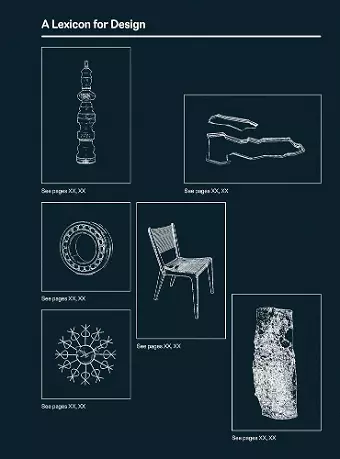 Lexicon for Design, a cover