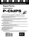 Report Forms for P-ChIPS cover