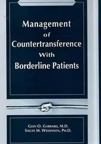 Management of Countertransference With Borderline Patients cover