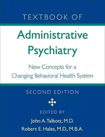 Textbook of Administrative Psychiatry cover
