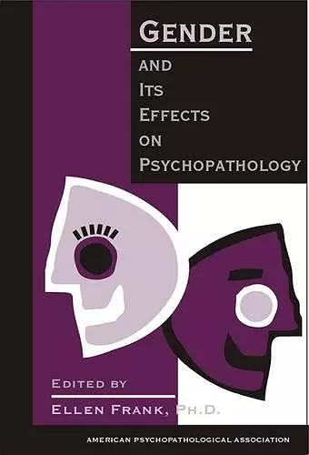 Gender and Its Effects on Psychopathology cover