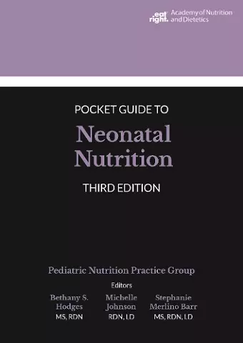 Academy of Nutrition and Dietetics Pocket Guide to Neonatal Nutrition cover