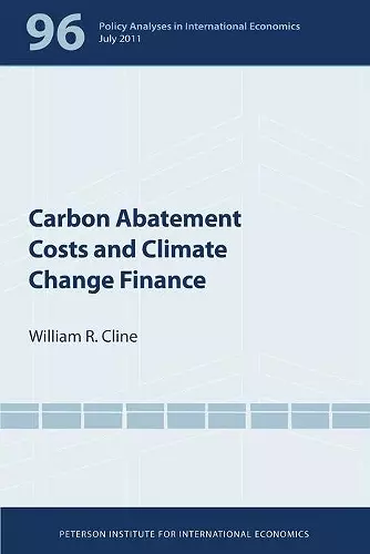 Carbon Abatement Costs and Climate Change Finance cover