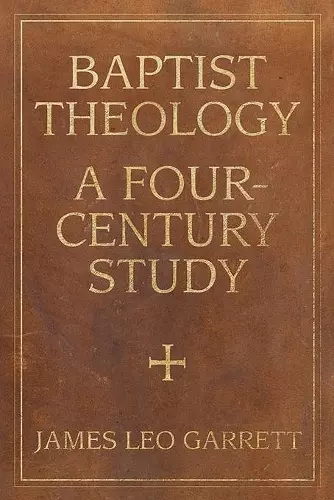 Baptist Theology cover