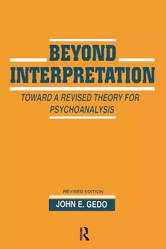 Beyond Interpretation cover