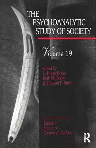 The Psychoanalytic Study of Society, V. 19 cover