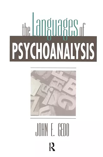 The Languages of Psychoanalysis cover