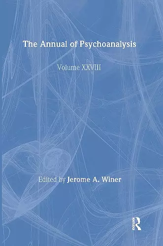 The Annual of Psychoanalysis, V. 28 cover