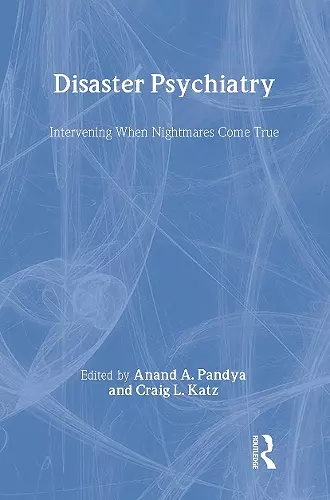 Disaster Psychiatry cover