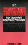 Unformulated Experience cover