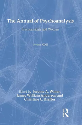 The Annual of Psychoanalysis, V. 32 cover