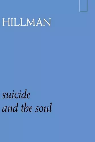 Suicide and the Soul cover