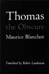 Thomas the Obscure cover