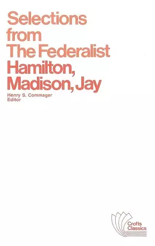 Selections from The Federalist cover