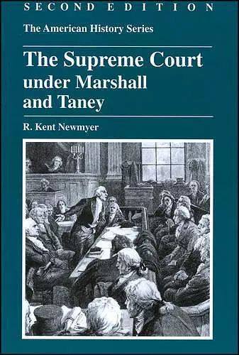 The Supreme Court under Marshall and Taney cover