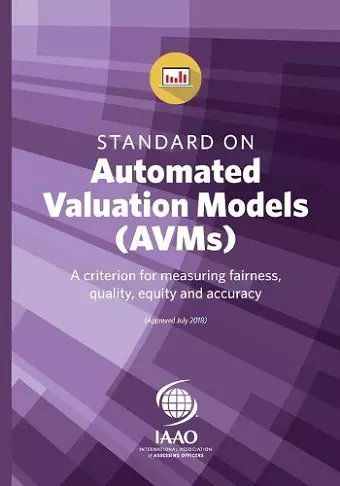 Standard on Automated Valuation Models (AVMs) cover