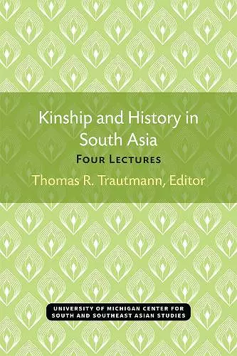 Kinship and History in South Asia cover