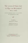 The Letters of Franz Liszt to Olga von Meyendorff, 1871–1886 cover