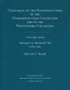 Catalogue of the Byzantine Coins in the Dumbarton Oaks Collection and in the Whittemore Collection cover