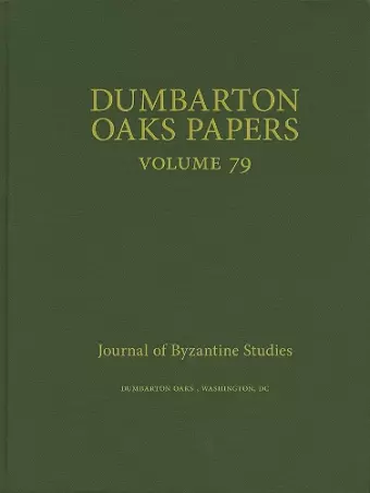 Dumbarton Oaks Papers, 79 cover
